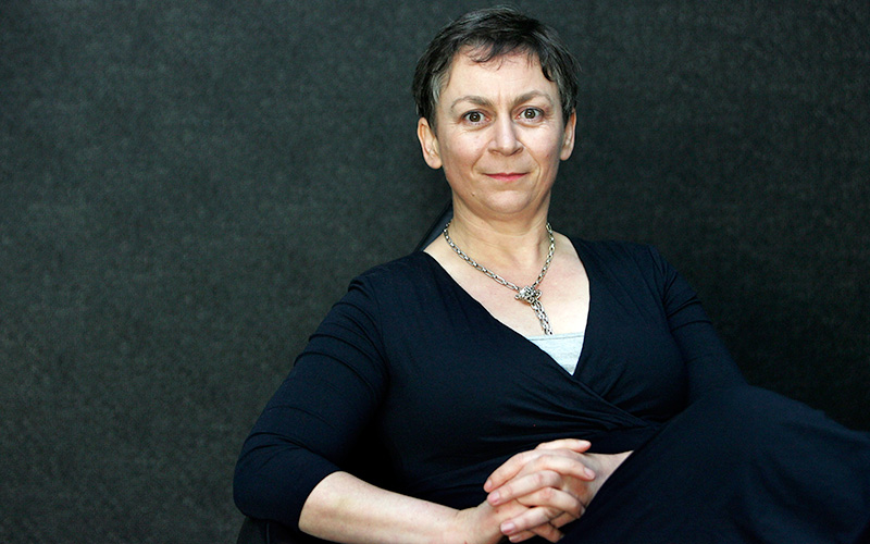 Photo of the Irish author Anne Enright