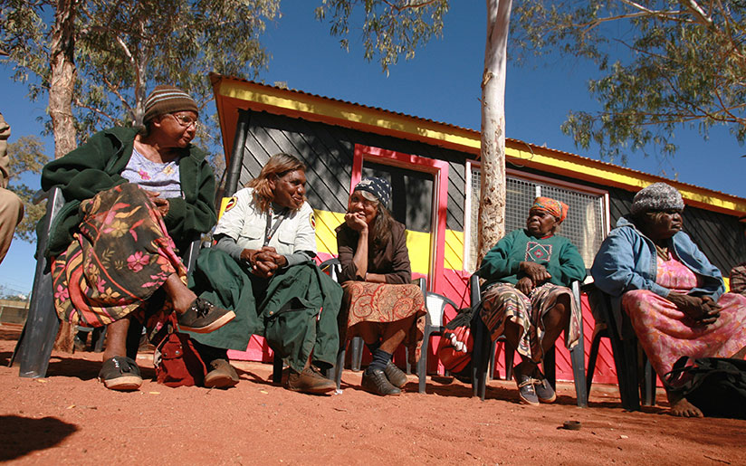 Photo of Aboriginal women who are conversing