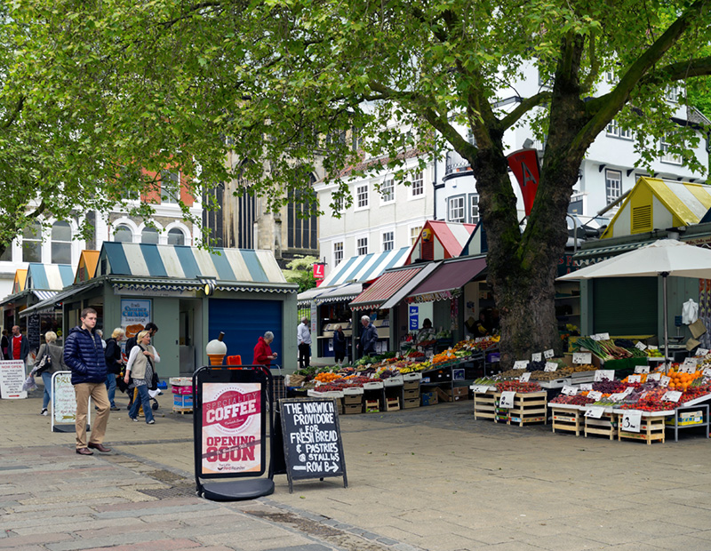 Photo of the Norwich Market
