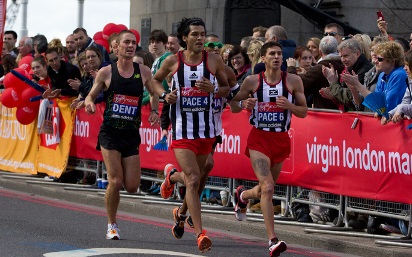 Photo from the London Marathon