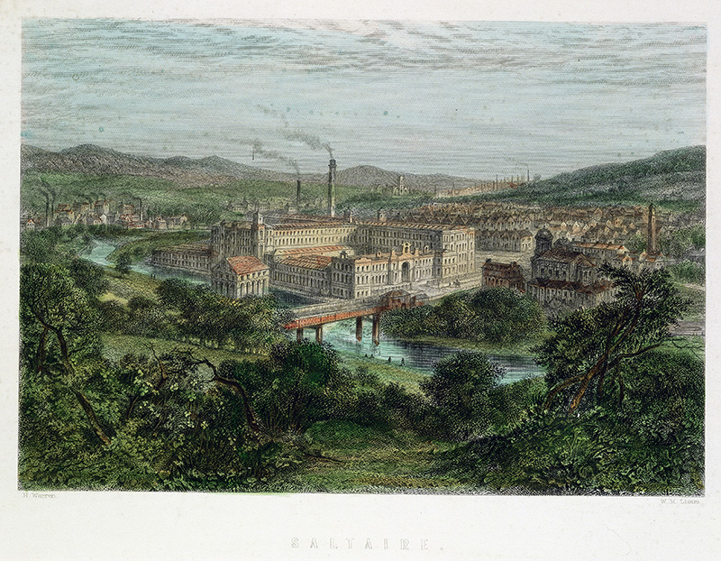 Illustration of the city of Saltaire