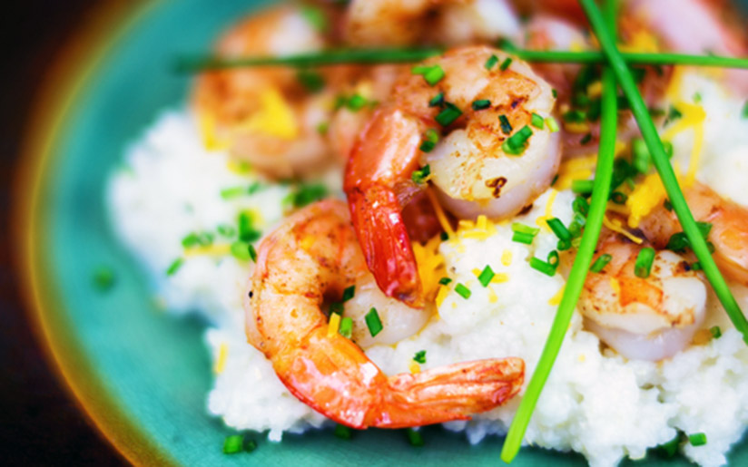 Photo of shrimp and grits