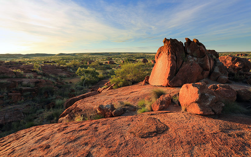 Photo of Aborigial landscape